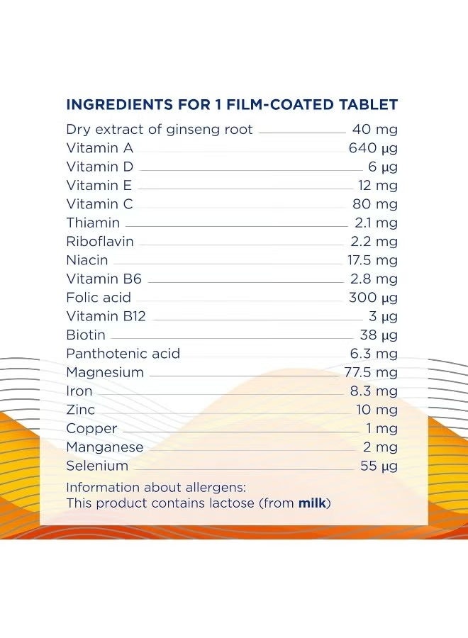 فارماتون كبسولات فارماتون اليومية متعددة الفيتامينات مع الجينسنغ G115 للطاقة والتركيز، 30 كبسولة - Image 5